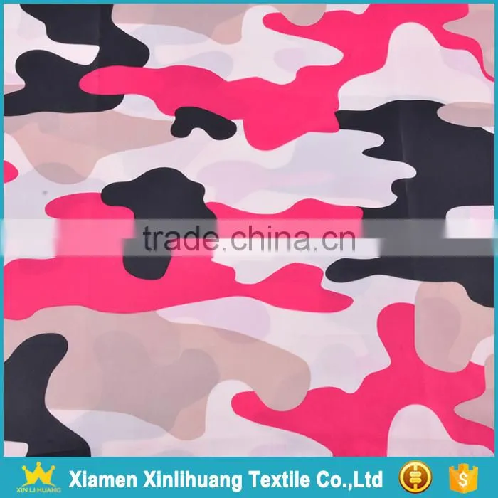 Custom Printed 210T Waterproof 100% Polyester Taffeta Fabric for Lining