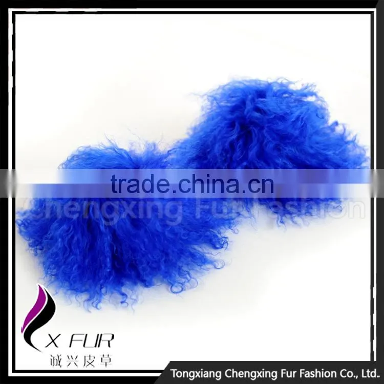 CX-A-47E Wholesale Girls Cheap Cute Gift Lamb Fur Slap Cuff Bracelet