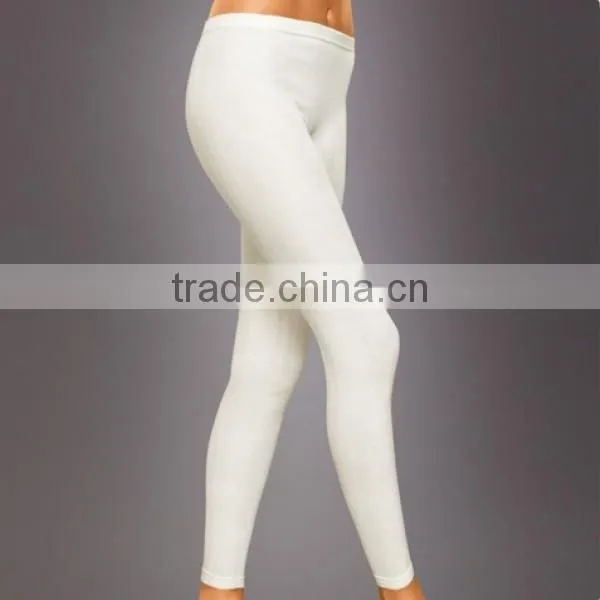 Custom Long Sleeve Long John angora Mens underwear men elastic
