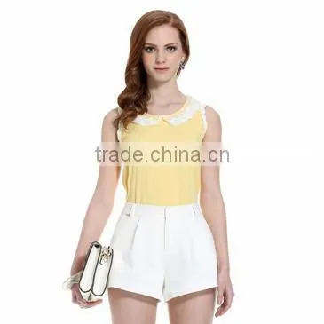 2014 cheap women tanks/plain sleeveless t shirts/women sleeveless t shirts