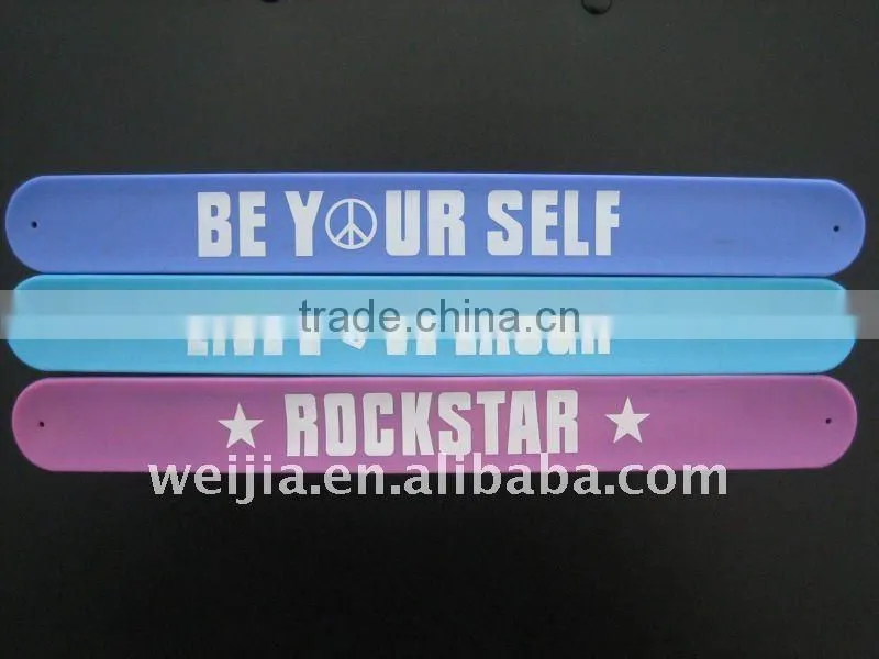 Hot sale customized slap band