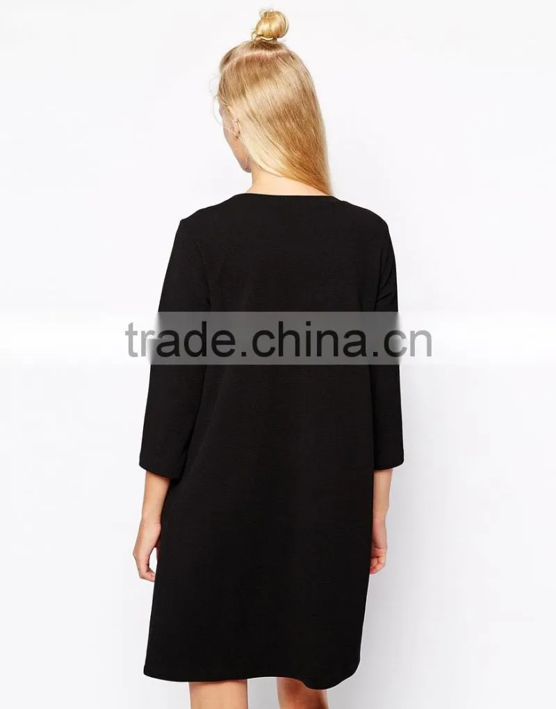 Monki 3/4 Sleeve Knitted Dress