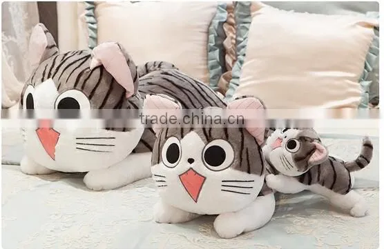 new fashion soft touch child hug plush cat toy
