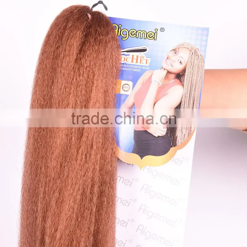 Xuchang Factory Wholesale Crochet Braid Hair, Free Sample Yaki Jumbo Hair Braids