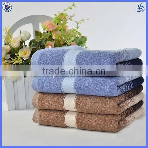 Cotton jacquard border towel with best quality