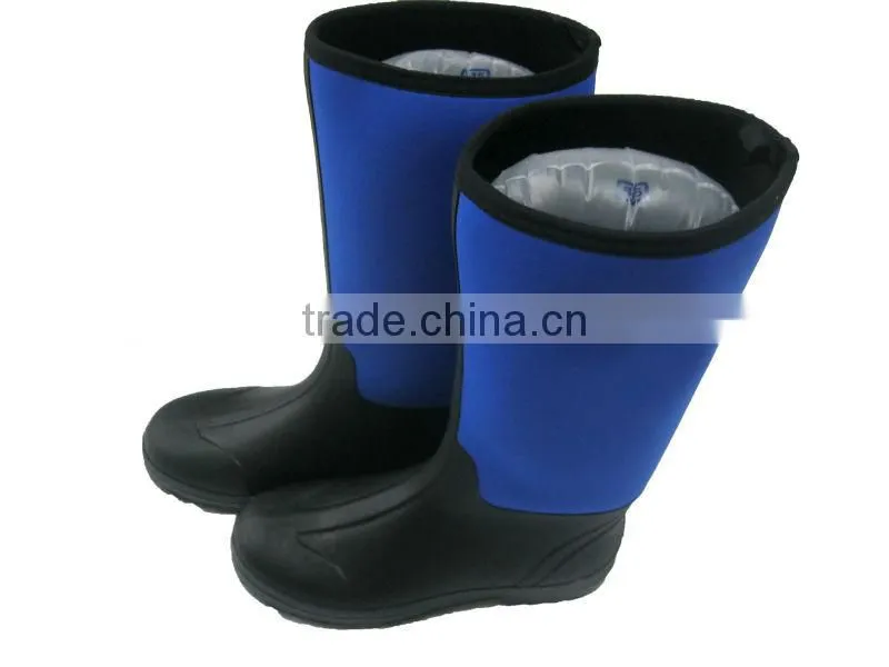 5mm Top quality Neoprene boots/knee neoprene brand boots men