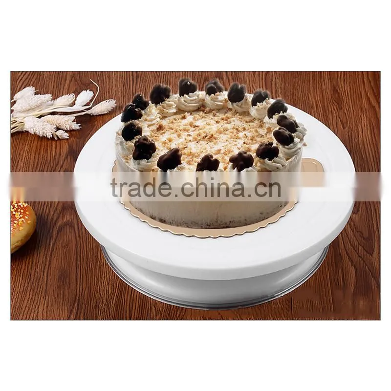Rotating Cake Decorating turntable rotating stand/ Icing Turntable Display Table Stand cake turntable for wedding cake