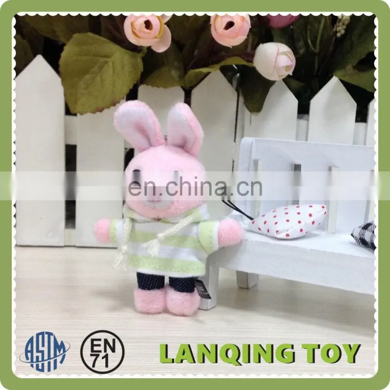 New Product Custom Animal- Shaped Plush Keychain