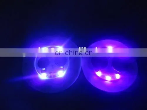 Novelty Gift Special Custom bottle sticker led UV Black Light Bar Drink Coasters