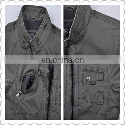 lastest new mens spring thin army style stylish jean jacket bulksale