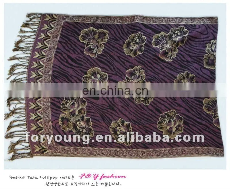 fashion floral pashminas shawls scarfs