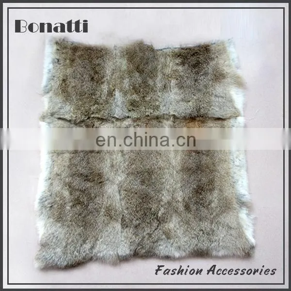 High quality rabbit fur plate