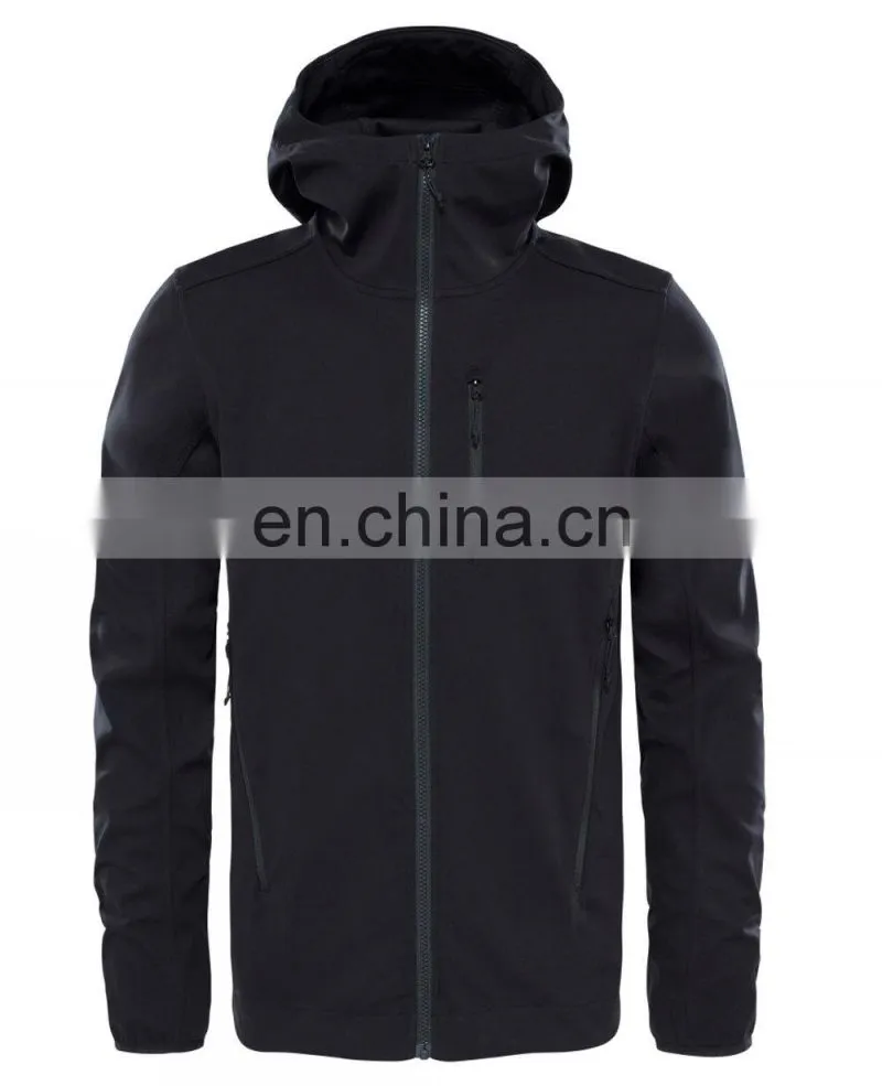 2017 New style golf top plain contrast color men softshell jacket