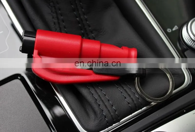 3 in 1 Safeguard Seatbelt Cutter Whistle Emmergency Hammer Car Window Breaker Car Glass Breaker
