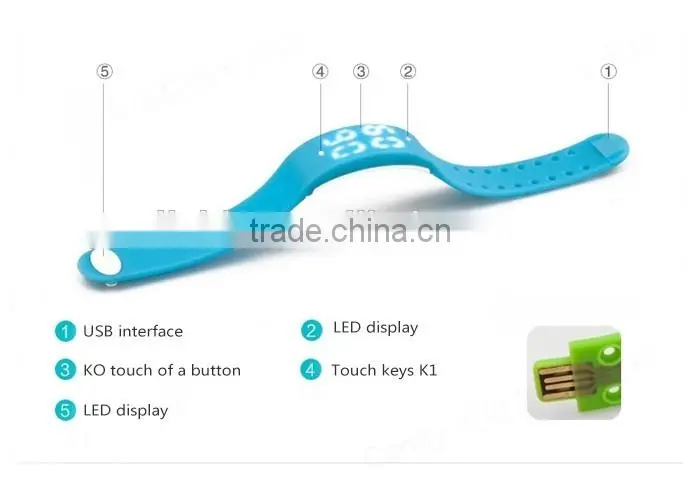 bluetooth smart bracelet watch bluetooth projector