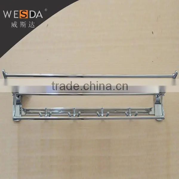 China Wesda Bathroom accessories 2015 sus 201 stainless steel towel rack