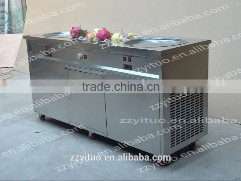 ice cream cold plate machine