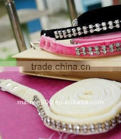 Dog collars and leashes