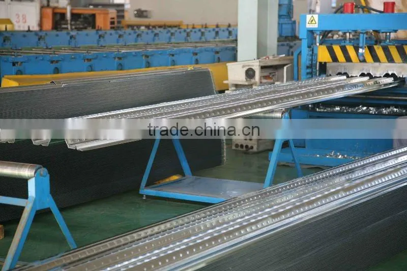 0.8-1.2mm Painted Corrugated Steel Floor Deck Sheet