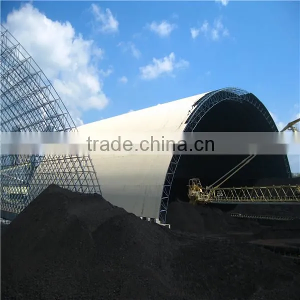 Galvanized Lightweight Space Grid Steel Vaulted Roof