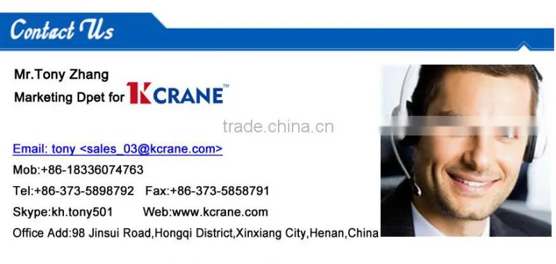 Kcrane Slewing davit arm and crane for sale
