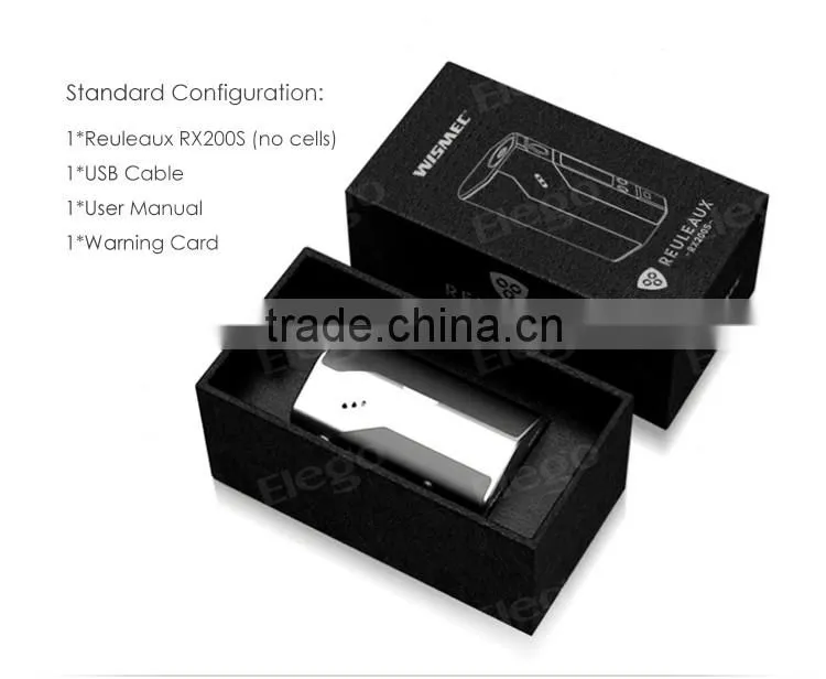 Best Factory Price Wismec Reuleaux RX200S TC Mod from Elego
