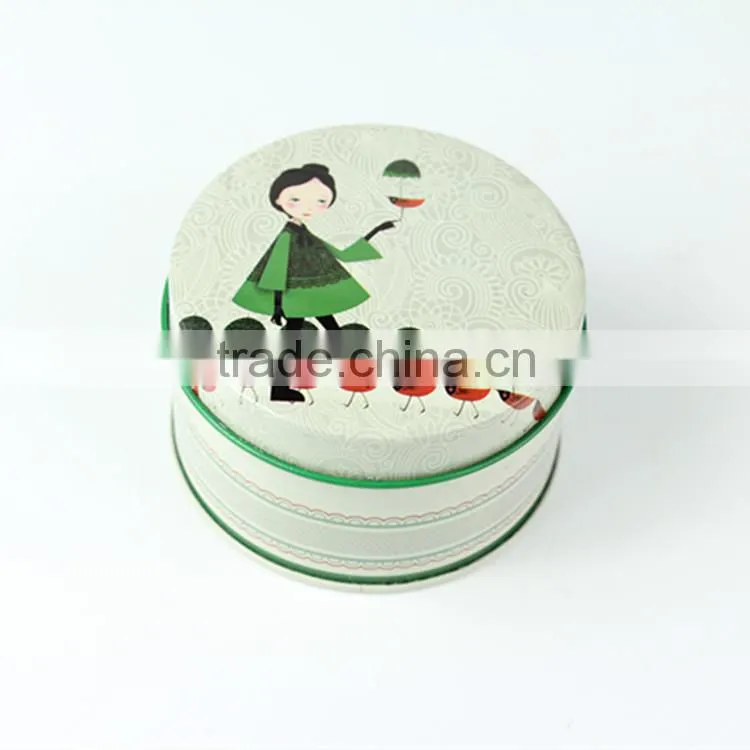 custon cosmetic tin box
