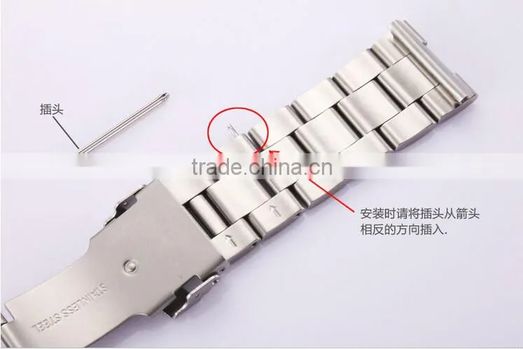 link bracelet Stainless Steel For Apple Watch band Strap 38mm 42mm