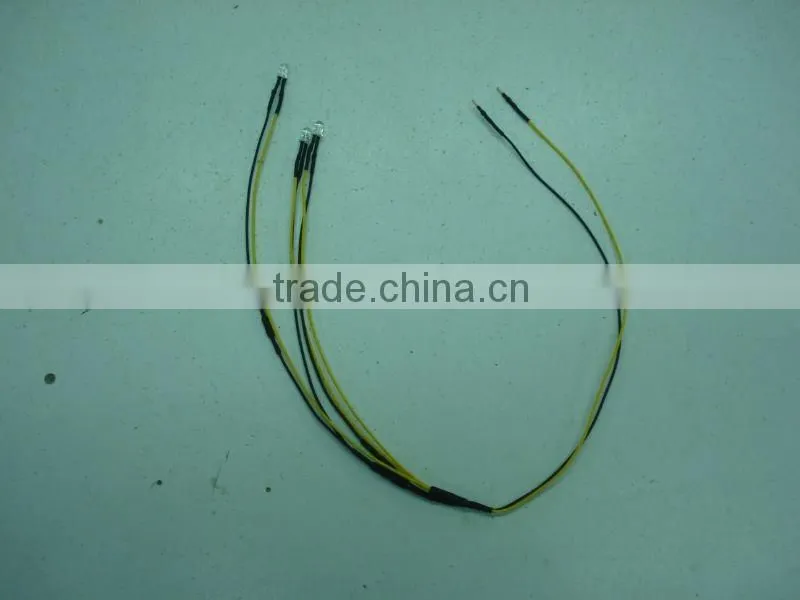 Wire Harnesses with LED Splice Assembly