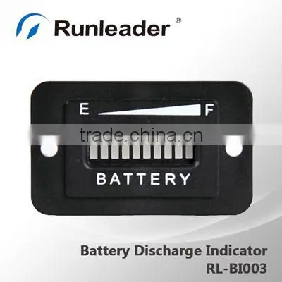 LED Battery Discharge Indicator for Golf Cart Electric Vehicle 12V 24V 36V 48V 72V