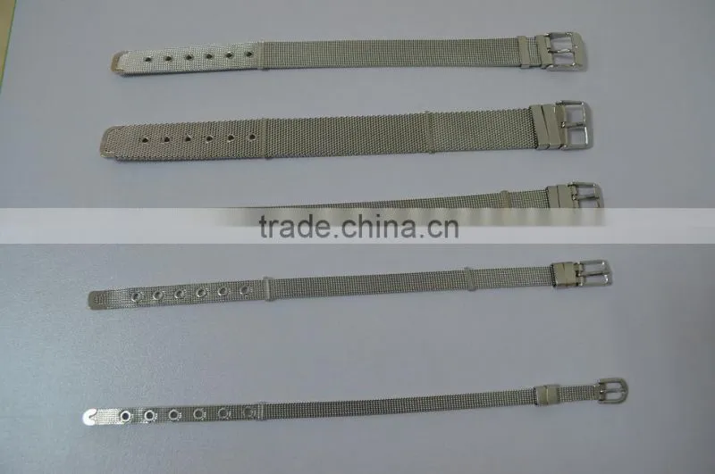 Fashional Stainless Steel Bracelets Can be Slided with Letters