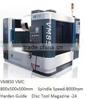 MV 1690 4-axis cnc vertical milling machine