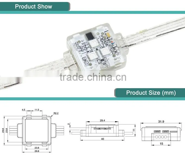IP68 waterproof vivid logos&signs decoration lights LED CE UL approved