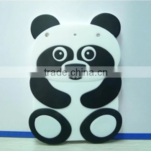 3D cartoon shape silicone rubber case for Ipad mini2/3/4