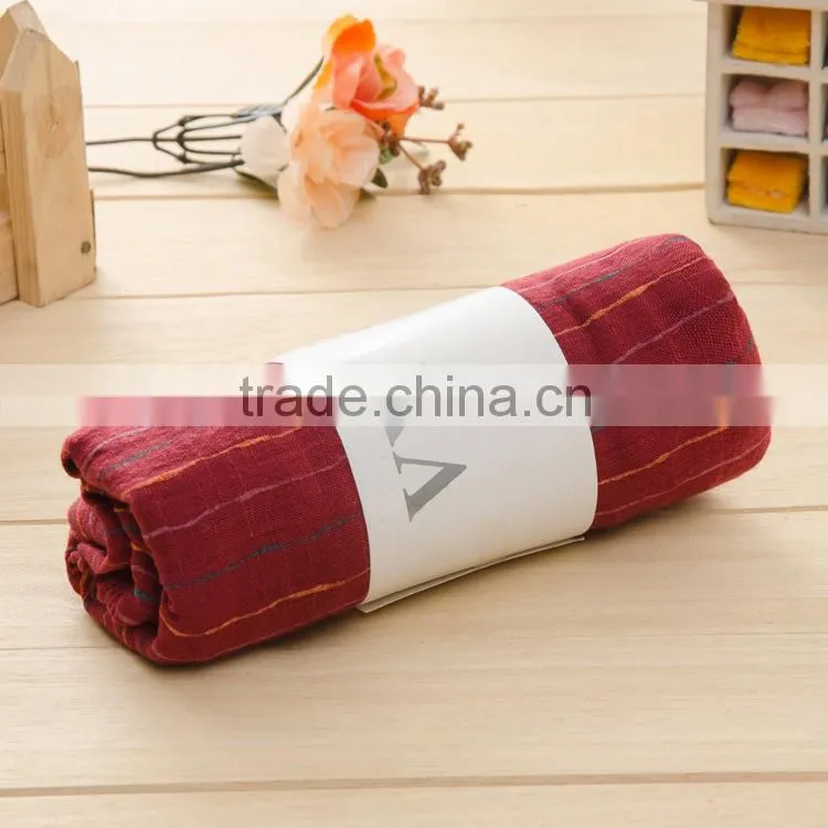 New Style Oversized Viscose Vertical Colorful Striped Scarf