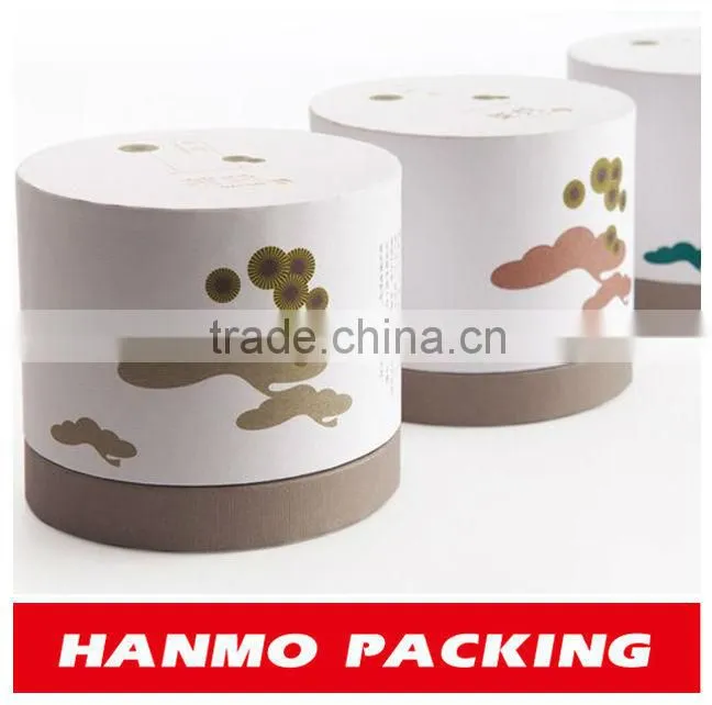 custom printing design high quality round box paper tube