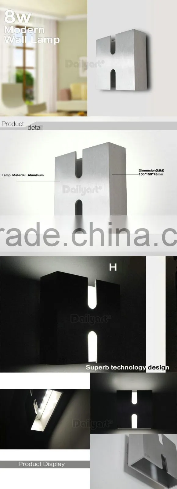 2015 Hot sale led wall wash lighting fixture