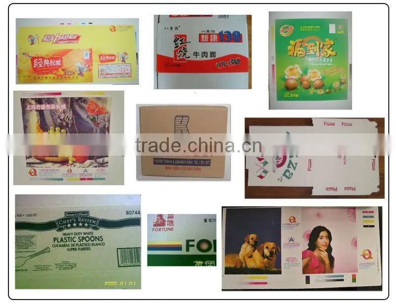 Automatic corrugated cardboard flexo printing machine