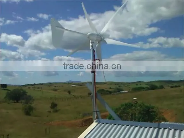 600w green Hot wind turbine