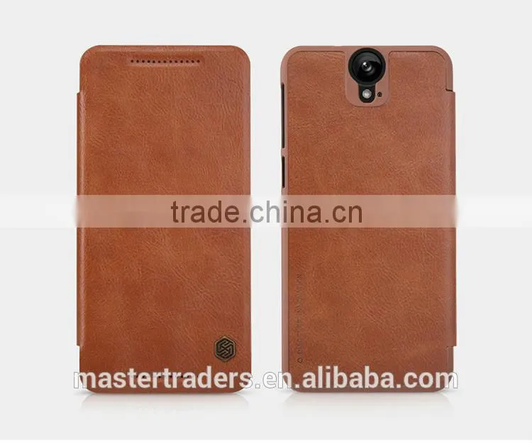 Original NILLKIN Qin Series Wallet Flip PU Leather Case For HTC One E9 Plus MT-3513