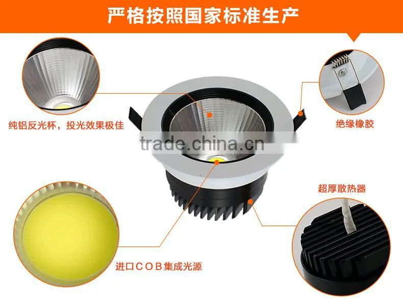 LED Ceiling Lamp Light COB 3w 5w 7w 10w 15w 20w Dimmable LED Spotlight