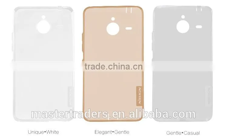 Original Nillkin Ultra Thin Soft TPU Back Cover Case For Microsoft 640XL MT-3700