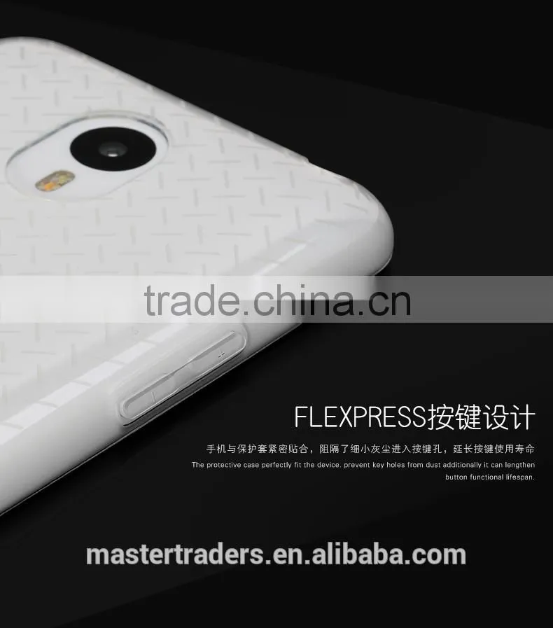ROCK 0.7MM Ultra Thin Clear Soft TPU Protective Back Cover Case For Meilan Note MT-2913