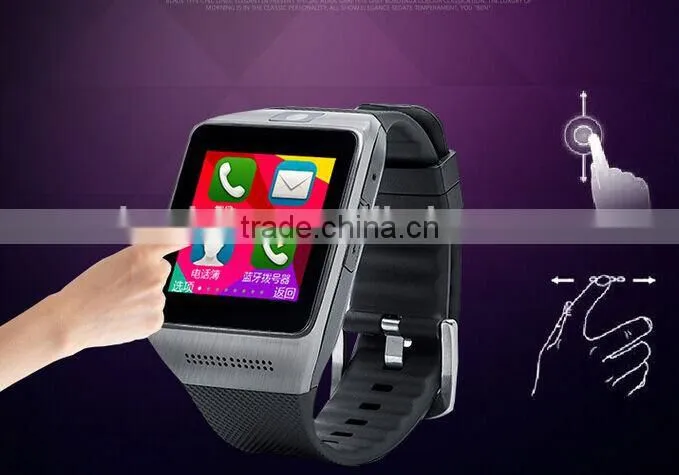 Bluetooth Smart Watch H8 5.0MP Camera Stainless Steel Support SIM TF Card