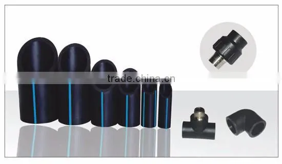 HDPE fitting with brass insert