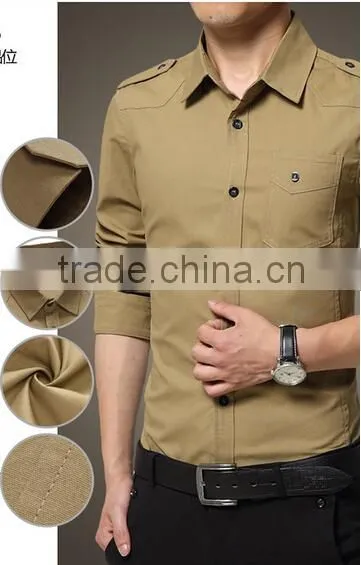Factory Top Quality Cheap price Cotton Custom man shirt