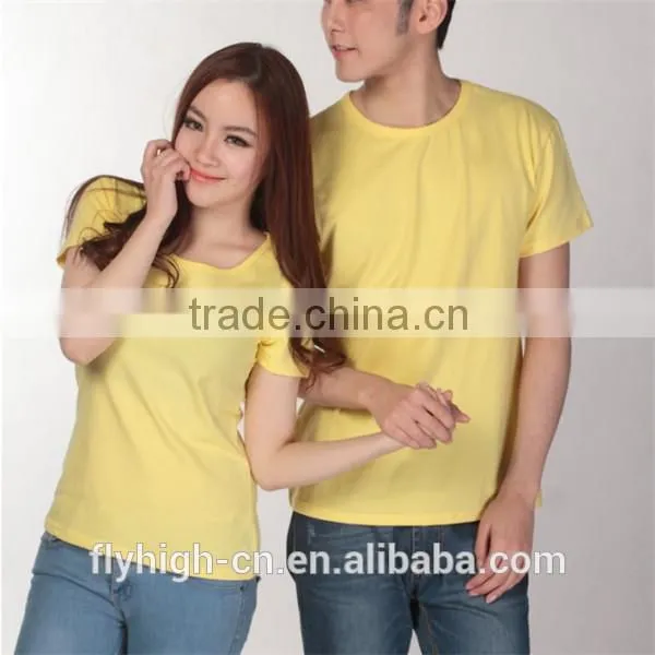 Green Color Crew Neck Custom Brand Logo 100 Cotton T Shirt