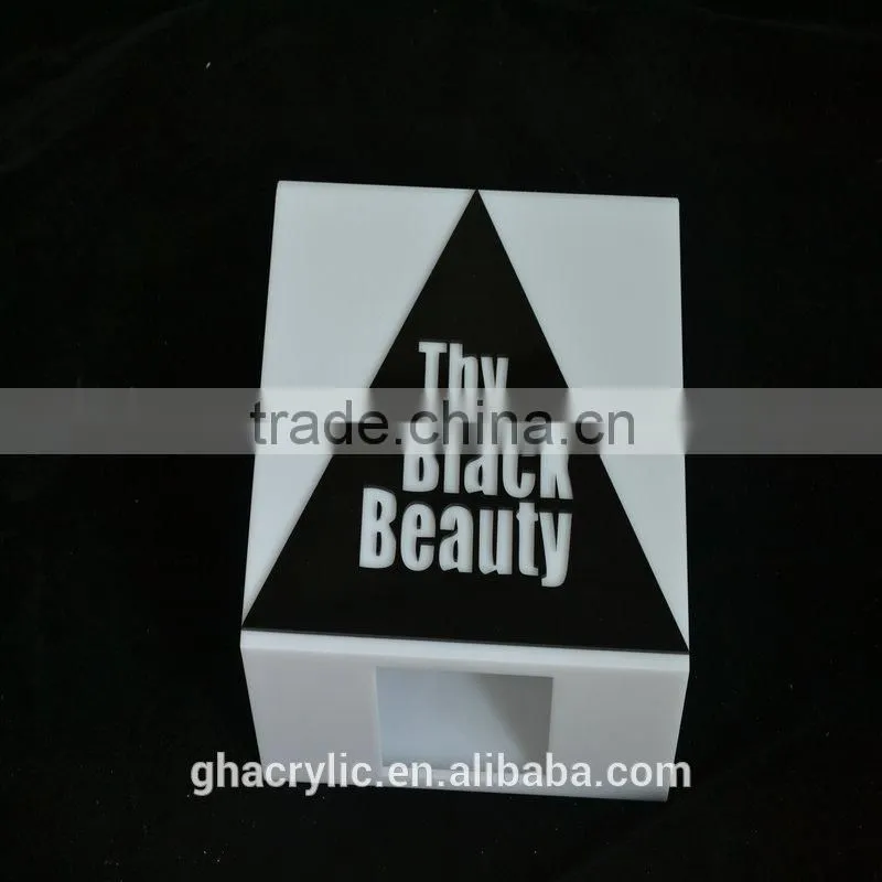 High rigidity high quality Hot sell custom LOGO design made clear acrylic box