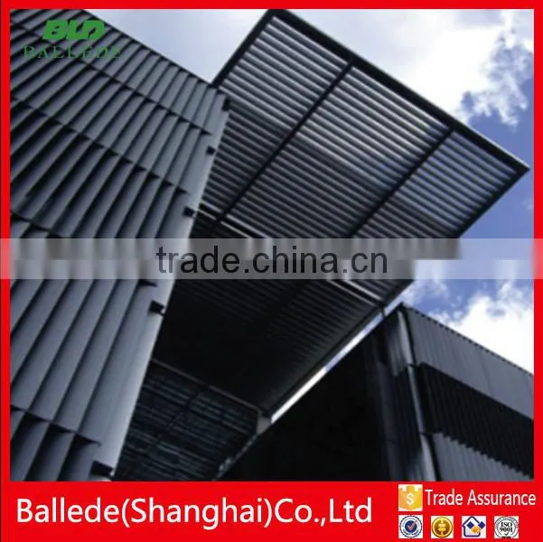 custom easy install aluminum louver roof