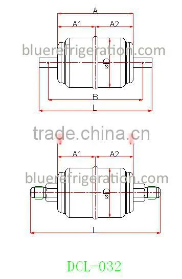 BLUE REFRIGERATION DCL Solid Core Filter Drier